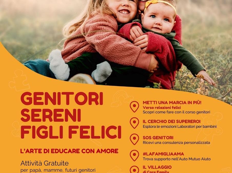 Percorso – “GENITORI SERENI, FIGLI FELICI”